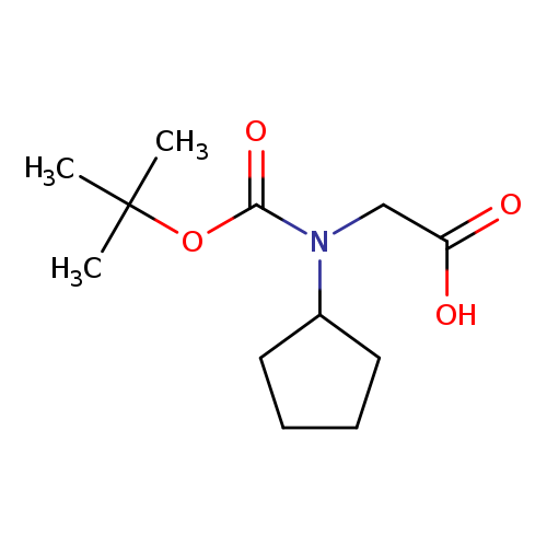 Glycine,N-cyclopentyl-N-[(1,1-dimethylethoxy)carbonyl]-