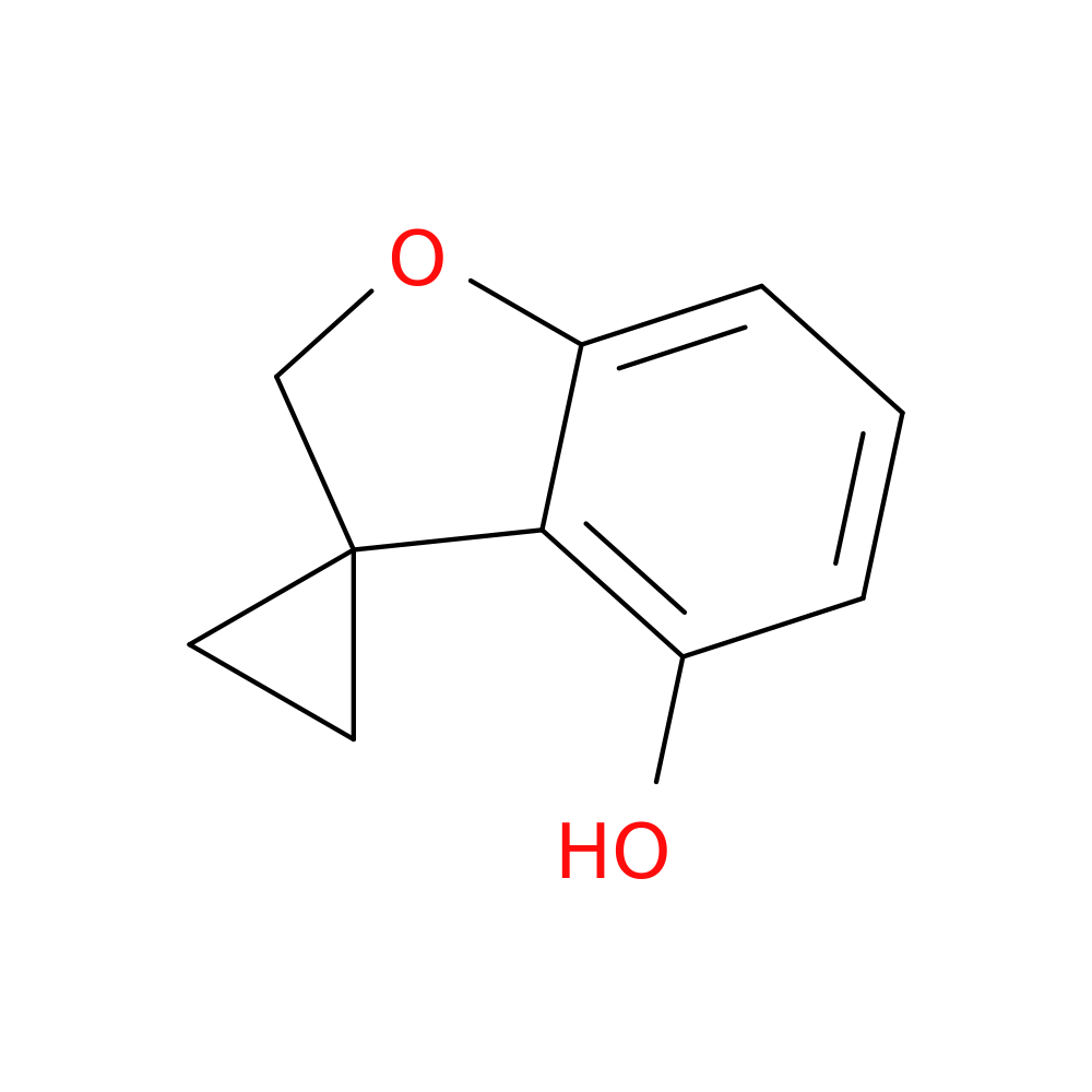2H-spiro[benzofuran-3,1'-cyclopropan]-4-ol
