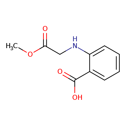 2-[(2-methoxy-2-oxoethyl)amino]benzoic acid