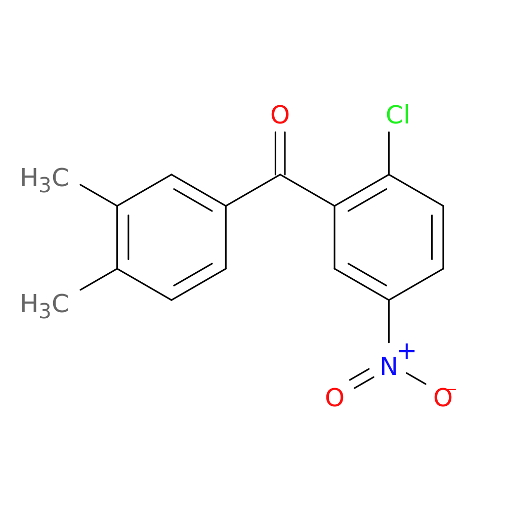 (2-Chloro-5-nitrophenyl)(3,4-dimethylphenyl)methanone