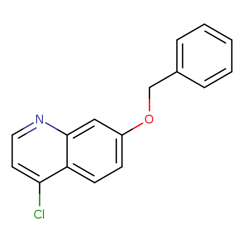 Quinoline, 4-chloro-7-(phenylmethoxy)-