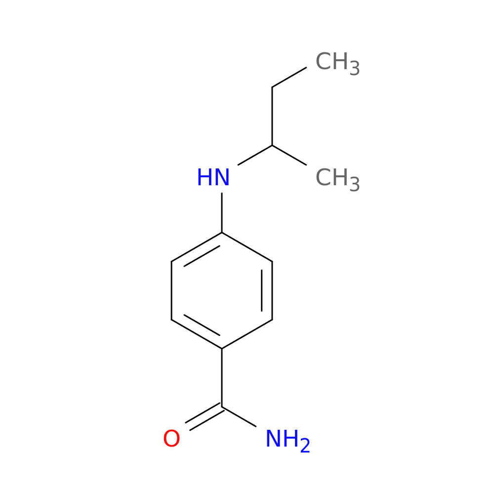 4-[(butan-2-yl)amino]benzamide