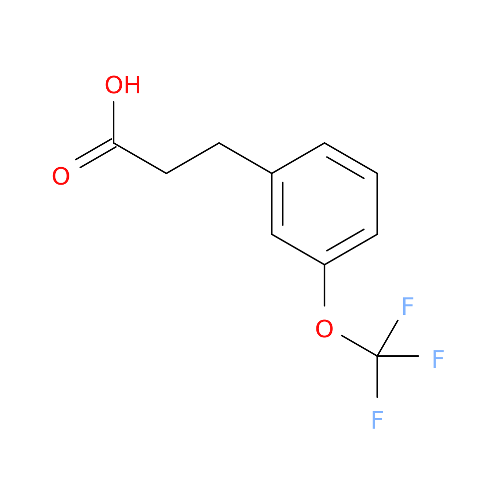 Benzenepropanoic acid, 3-(trifluoromethoxy)-