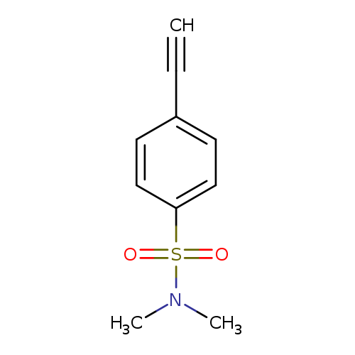 4-ethynyl-N,N-dimethylbenzene-1-sulfonamide