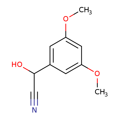 2-(3,5-dimethoxyphenyl)-2-hydroxyacetonitrile