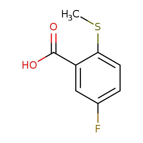 5-Fluoro-2-methylsulfanyl-benzoicacid