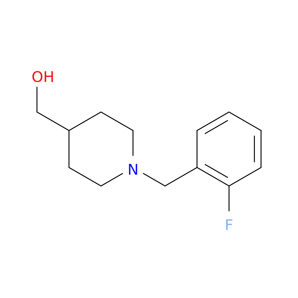 (1-(2-Fluorobenzyl)piperidin-4-yl)methanol