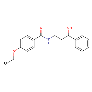 4-ethoxy-N-(3-hydroxy-3-phenylpropyl)benzamide