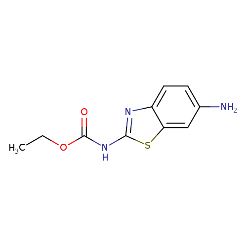 ethyl N-(6-amino-1,3-benzothiazol-2-yl)carbamate