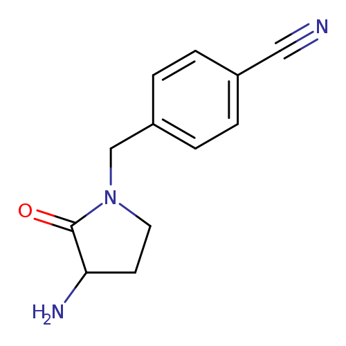 4-[(3-Amino-2-oxopyrrolidin-1-yl)methyl]benzonitrile