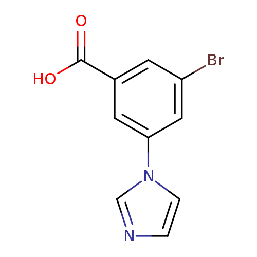 3-Bromo-5-(imidazol-1-yl)benzoic acid