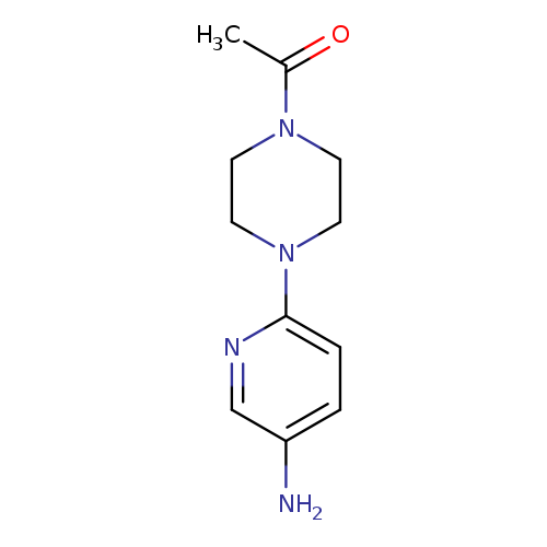 Piperazine, 1-acetyl-4-(5-amino-2-pyridinyl)-