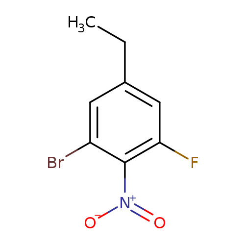 1-Bromo-5-ethyl-3-fluoro-2-nitrobenzene