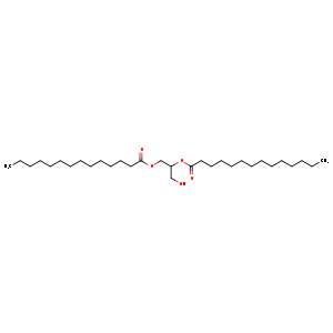 Tetradecanoic acid, 1,1'-[1-(hydroxymethyl)-1,2-ethanediyl] ester