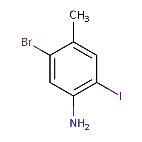 5-Bromo-2-iodo-4-methyl-phenylamine