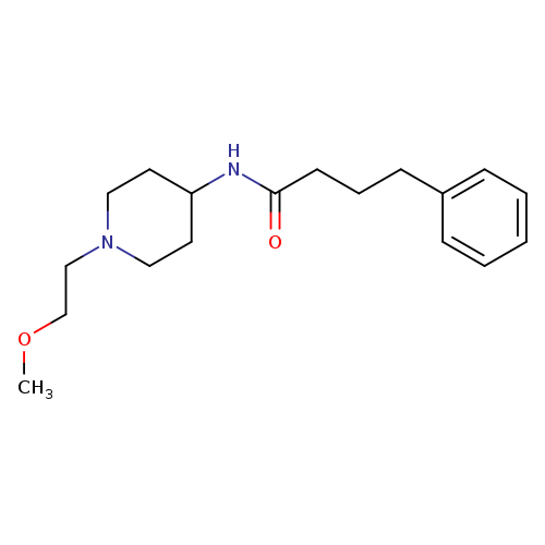 N-[1-(2-methoxyethyl)piperidin-4-yl]-4-phenylbutanamide