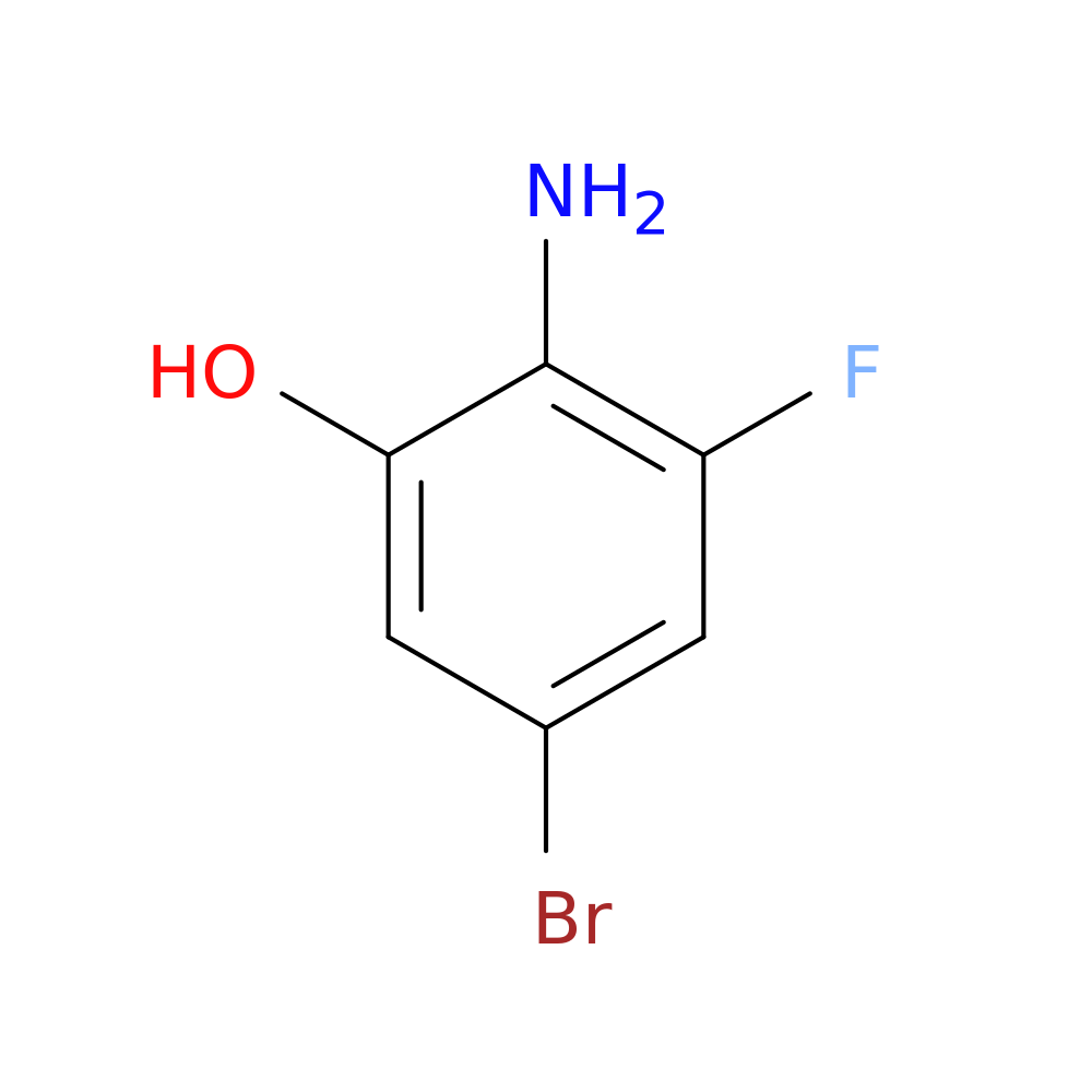 2-Amino-5-bromo-3-fluorophenol