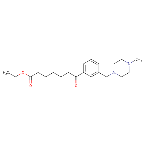 ETHYL 7-[3-(4-METHYLPIPERAZIN-1-YLMETHYL)PHENYL]-7-OXOHEPTANOATE