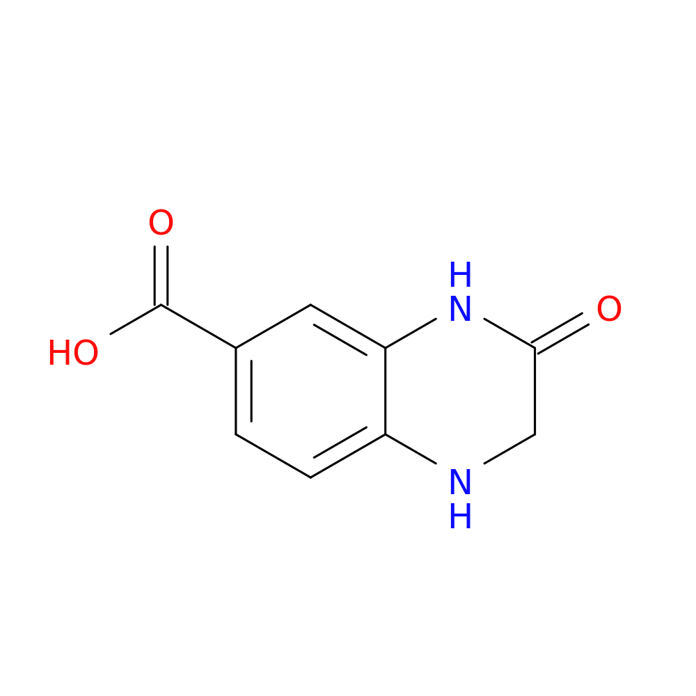 3-Oxo-1,2,3,4-Tetrahydroquinoxaline-6-Carboxylic Acid