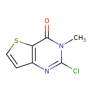 2-chloro-3-methyl-3h,4h-thieno[3,2-d]pyrimidin-4-one