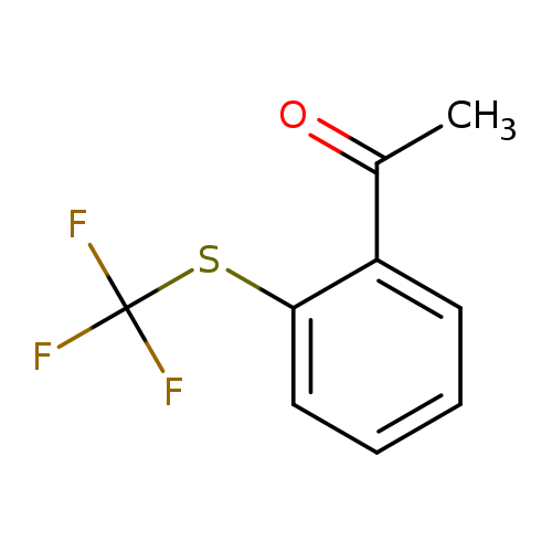 1-{2-[(trifluoromethyl)sulfanyl]phenyl}ethan-1-one
