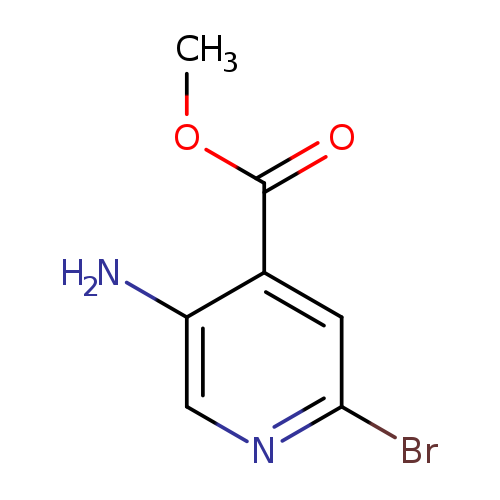 4-Pyridinecarboxylic acid, 5-amino-2-bromo-, methyl ester
