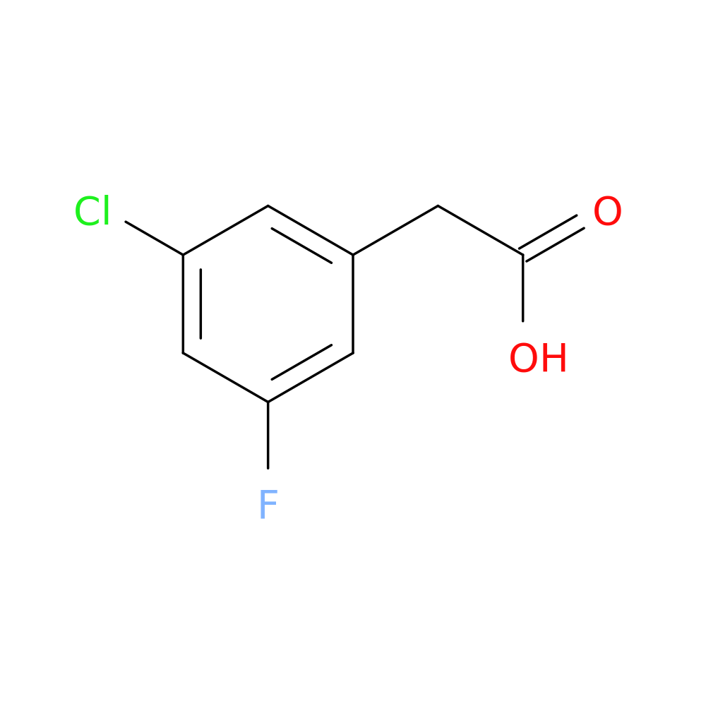 2-(3-Chloro-5-fluorophenyl)acetic acid