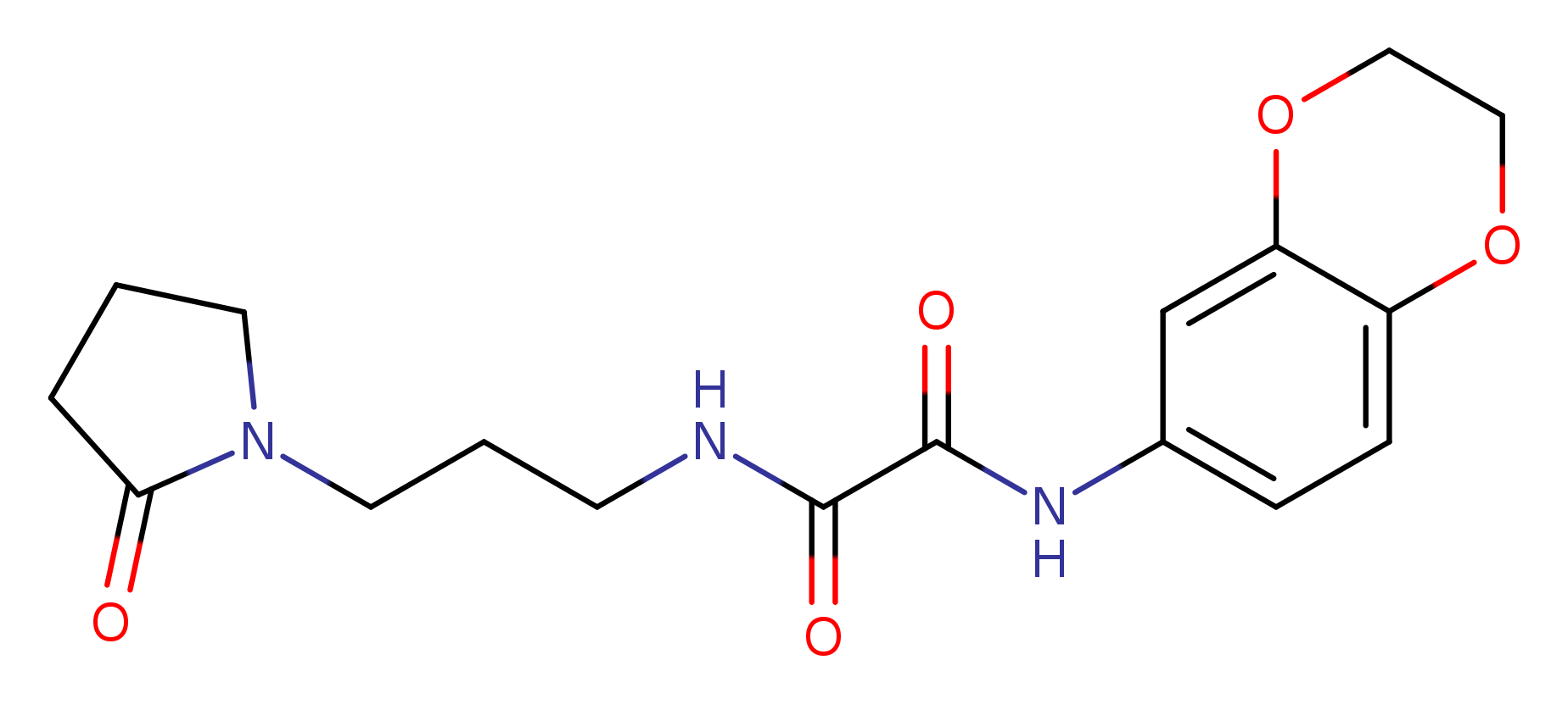 N'-(2,3-dihydro-1,4-benzodioxin-6-yl)-N-[3-(2-oxopyrrolidin-1-yl)propyl]ethanediamide