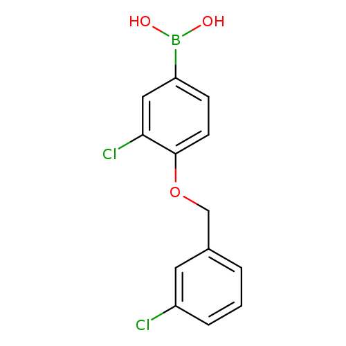 (3-Chloro-4-((3-chlorobenzyl)oxy)phenyl)boronic acid