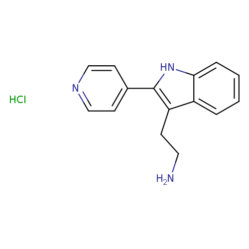2-(2-(Pyridin-4-yl)-1H-indol-3-yl)ethanamine hydrochloride