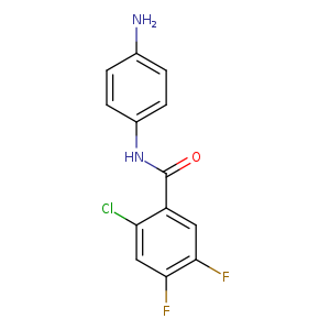 N-(4-Aminophenyl)-2-chloro-4,5-difluorobenzamide