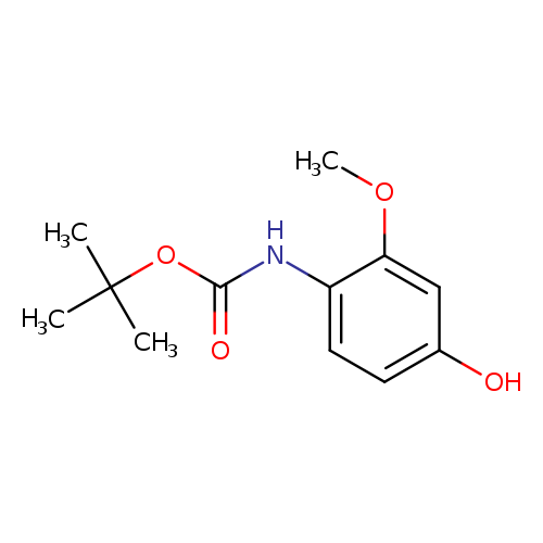 tert-Butyl 4-hydroxy-2-methoxyphenylcarbamate