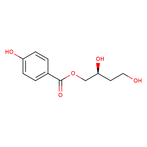 Benzoic acid, 4-hydroxy-, (2S)-2,4-dihydroxybutyl ester