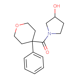 1-(4-phenyloxane-4-carbonyl)pyrrolidin-3-ol