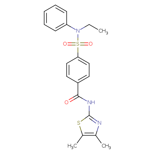 N-(4,5-dimethyl-1,3-thiazol-2-yl)-4-[ethyl(phenyl)sulfamoyl]benzamide