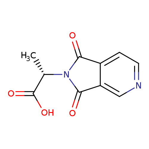 (2S)-2-(1,3-Dioxo-1,3-dihydro-2h-pyrrolo[3,4-c]pyridin-2-yl)propanoic acid