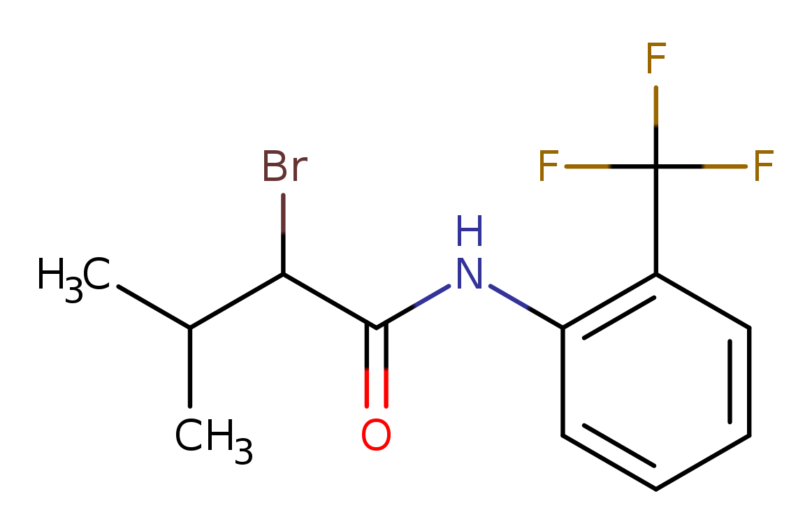 2-bromo-3-methyl-N-[2-(trifluoromethyl)phenyl]butanamide