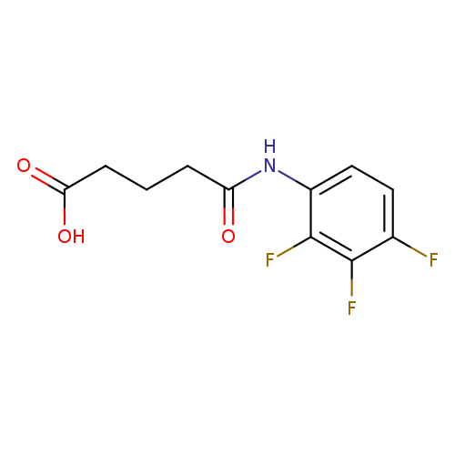 4-[(2,3,4-trifluorophenyl)carbamoyl]butanoic acid