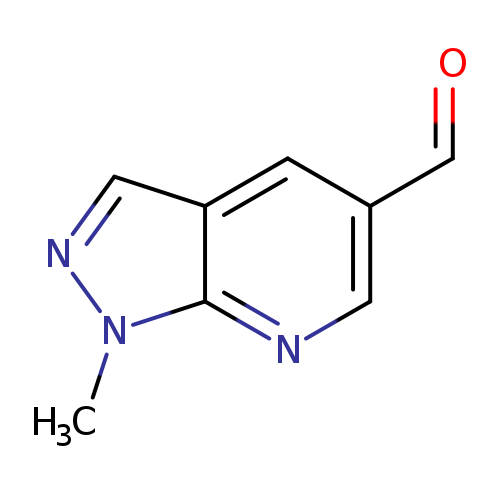 1-methyl-1H-pyrazolo[3,4-b]pyridine-5-carbaldehyde