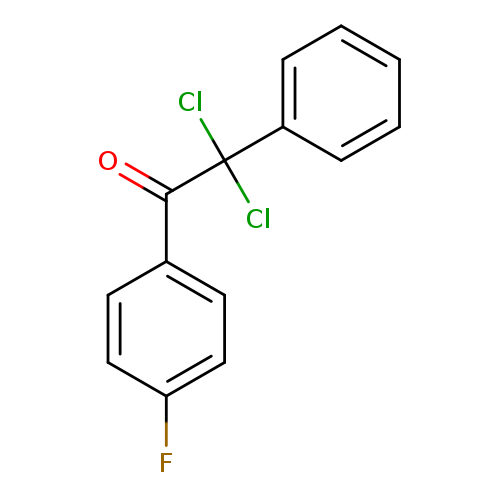 2,2-dichloro-1-(4-fluorophenyl)-2-phenylethanone