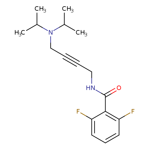 N-{4-[bis(propan-2-yl)amino]but-2-yn-1-yl}-2,6-difluorobenzamide