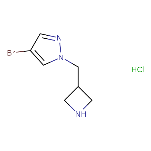 1-[(azetidin-3-yl)methyl]-4-bromo-1H-pyrazole hydrochloride