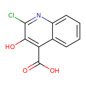 2-Chloro-3-hydroxyquinoline-4-carboxylic acid