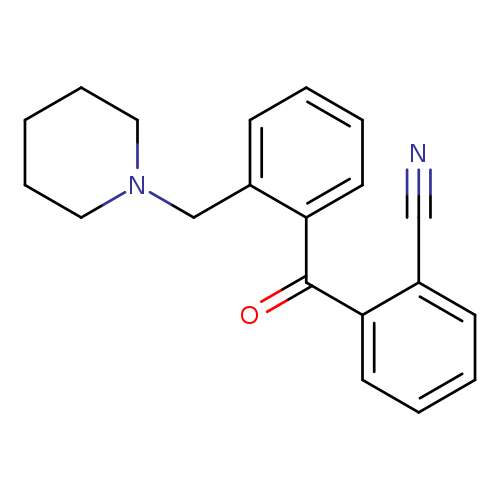 2-Cyano-2'-piperidinomethyl benzophenone