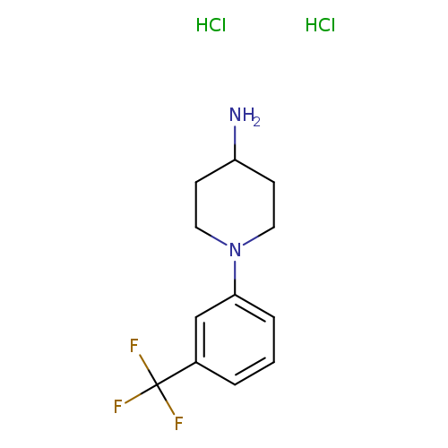 1-[3-(trifluoromethyl)phenyl]piperidin-4-amine dihydrochloride