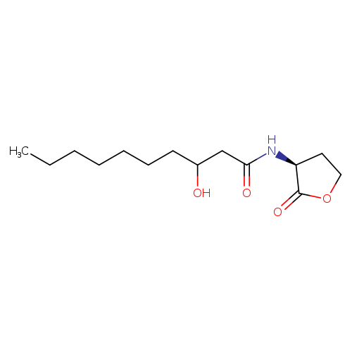 Decanamide, 3-hydroxy-N-[(3S)-tetrahydro-2-oxo-3-furanyl]-