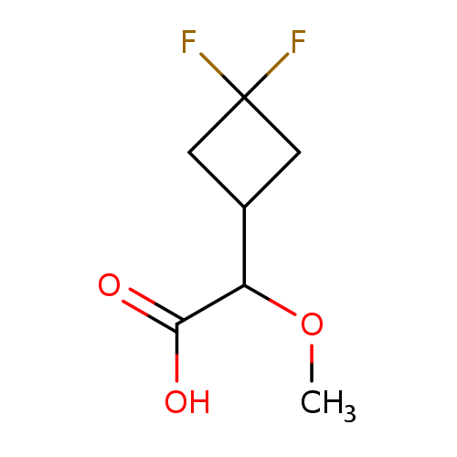 2-(3,3-difluorocyclobutyl)-2-methoxyacetic acid
