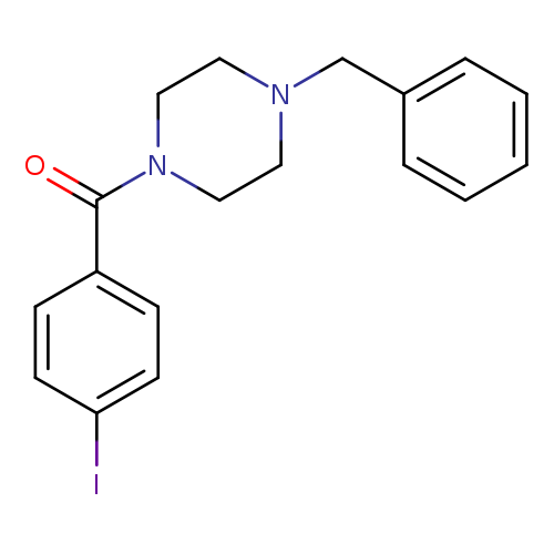 1-Benzyl-4-(4-iodobenzoyl)piperazine