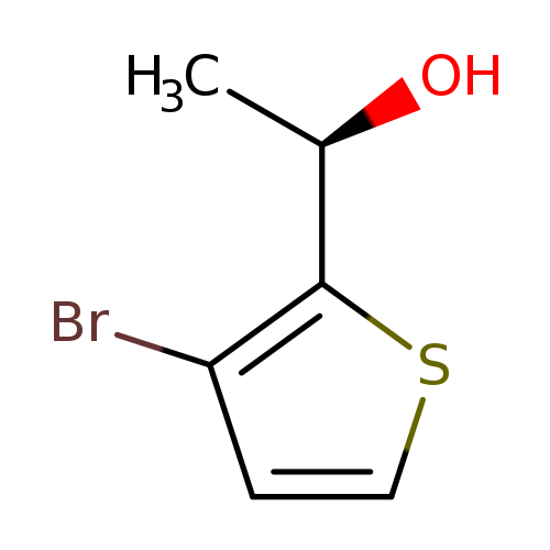 (1R)-1-(3-bromothiophen-2-yl)ethan-1-ol