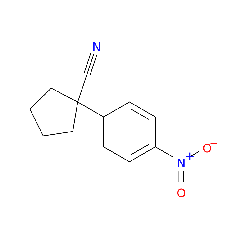 1-(4-Nitrophenyl)cyclopentanecarbonitrile